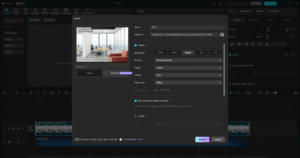 Export the Enhanced Video