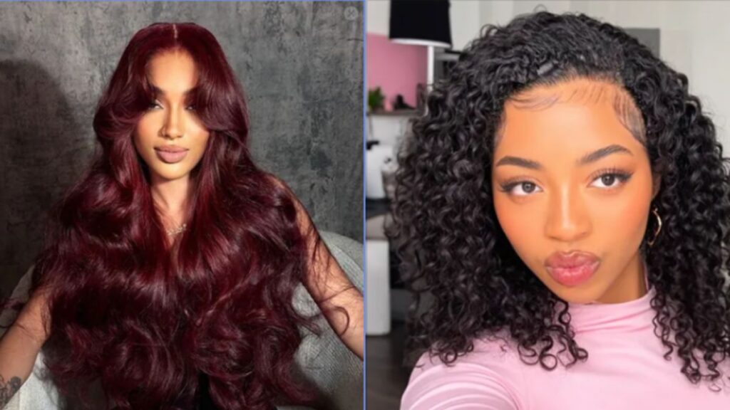 OhMyPretty Glueless Lace Wigs and Colored Wigs for Effortless Style