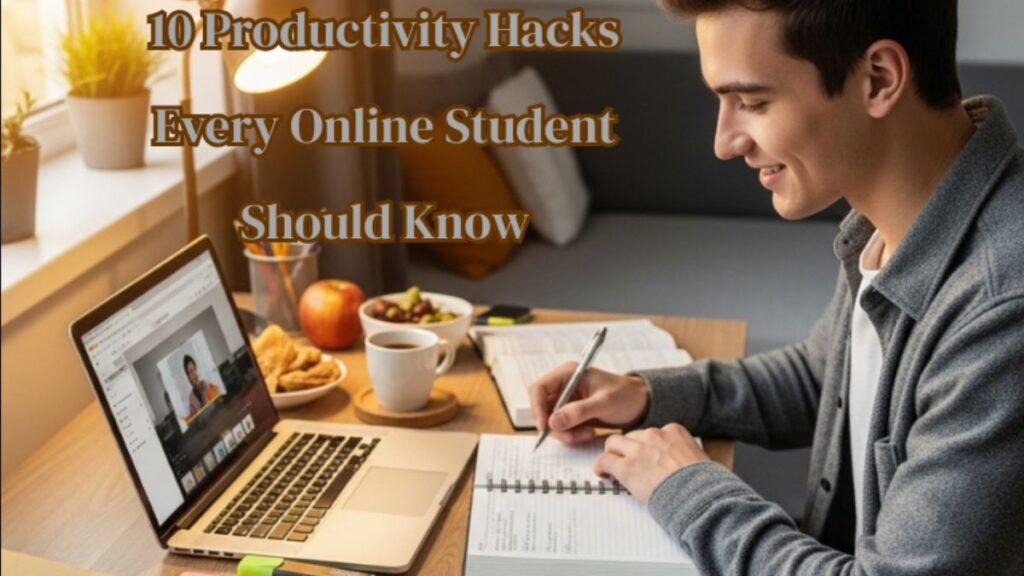 10 Productivity Hacks Every Online Student Should Know